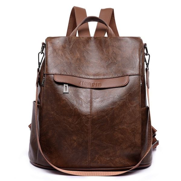 2019 women leather backpacks for teenage girls sac a dos female backpack pu leather school bags for girls mochilas t200428
2019 women leather backpacks for teenage girls sac a dos female backpack pu leather school bags for girls mochilas t200428
