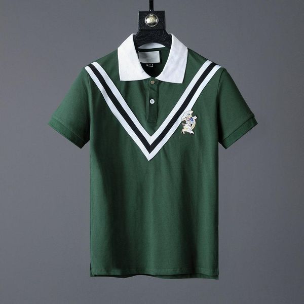 embroidery designer polo shirt male summer 2020 men 's black and white stitching cotton short polo -sleeved polo shirt slim men m-3xl, White;black
embroidery designer polo shirt male summer 2020 men 's black and white stitching cotton short polo -sleeved polo shirt slim men m-3xl, White;black