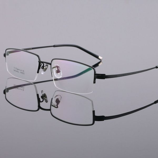 wholesale- pure titanium eyeglasses frames businessmen fashion spectacle frame comfortable popular male, Silver
wholesale- pure titanium eyeglasses frames businessmen fashion spectacle frame comfortable popular male, Silver