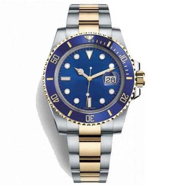 new automatic 2813 movement 40mm ceramic bezel watch watches stainless steel blue lume dial big date two tone gold 116613 mens wristwatches, Slivery;brown
new automatic 2813 movement 40mm ceramic bezel watch watches stainless steel blue lume dial big date two tone gold 116613 mens wristwatches, Slivery;brown