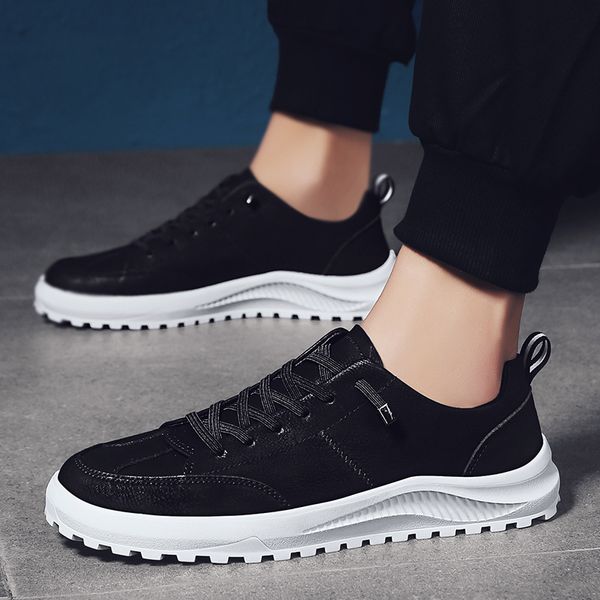 shoes men black 2019 autumn winter warm men casual shoes leather breathable fashion r4-25
shoes men black 2019 autumn winter warm men casual shoes leather breathable fashion r4-25