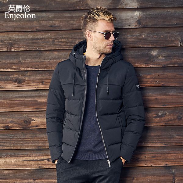 enjeolon brand thicken winter down hooded jacket men light down coat for men hoodies parka coat 3xl parka male yr0130, Black
enjeolon brand thicken winter down hooded jacket men light down coat for men hoodies parka coat 3xl parka male yr0130, Black