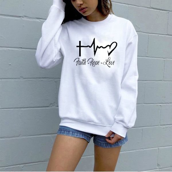 enjoythespirit women sweatshirt christian faith hope love heartbeat crewneck jumpers o neck good quality fashion winter warm, Black
enjoythespirit women sweatshirt christian faith hope love heartbeat crewneck jumpers o neck good quality fashion winter warm, Black
