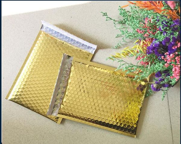 qi size:18*23cm gold aluminum foil bubble envelope courier bag gold waterproof bag packaging padded bubble express mailer
qi size:18*23cm gold aluminum foil bubble envelope courier bag gold waterproof bag packaging padded bubble express mailer