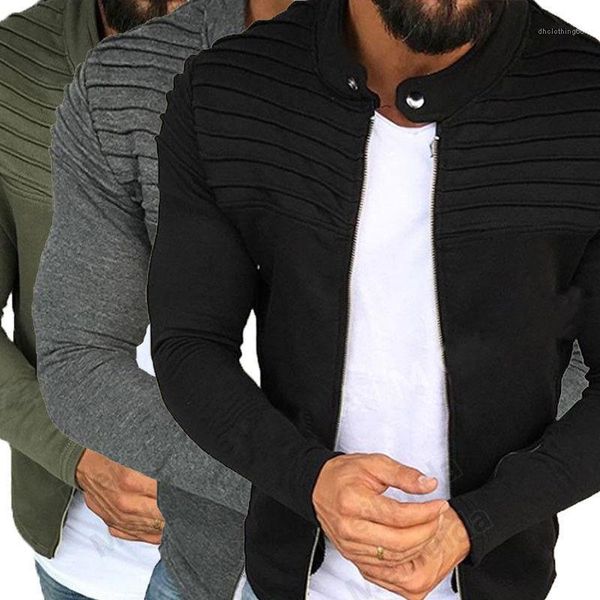 designer jackets casual panelled zipper fleece long sleeved crew neck jackets fashion men coats solid color mens, Black;brown
designer jackets casual panelled zipper fleece long sleeved crew neck jackets fashion men coats solid color mens, Black;brown