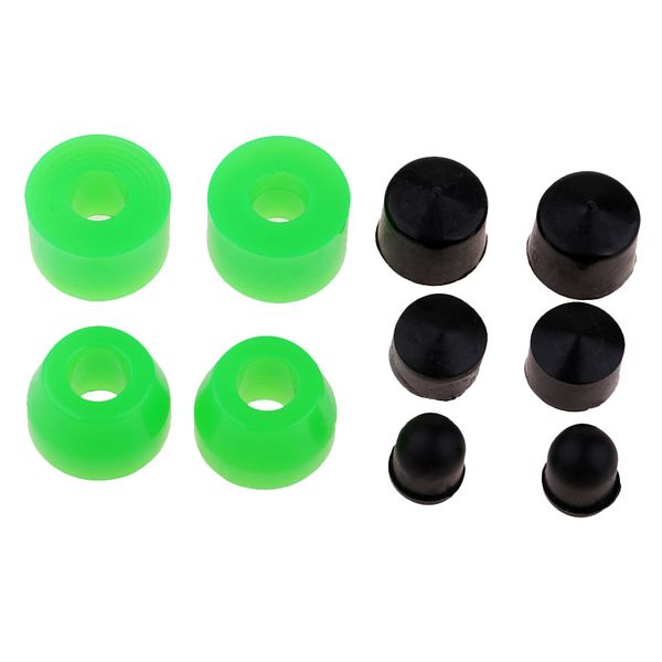 10 pieces skateboard bushings washers pivot cups replacement for skate longboard truck rebuild kit
10 pieces skateboard bushings washers pivot cups replacement for skate longboard truck rebuild kit