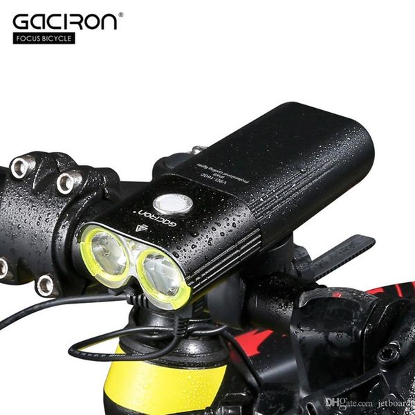 powerful gaciron v9d - 1600 usb rechargeable waterproof bike cycling light bicycle front flashlight with remote switch
powerful gaciron v9d - 1600 usb rechargeable waterproof bike cycling light bicycle front flashlight with remote switch