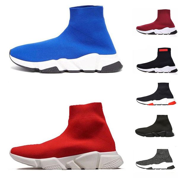 2019 sock shoes dark red triple black all white speed trainer running shoes glitter designer trainers sports shoes men woman sneakers 36-45
2019 sock shoes dark red triple black all white speed trainer running shoes glitter designer trainers sports shoes men woman sneakers 36-45