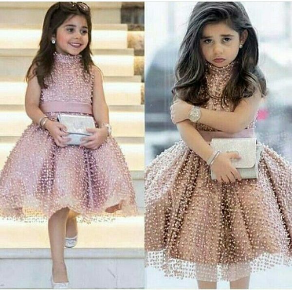 dusty pink princess cute girls pageant dresses pearls beaded fitted a line short knee length flower girl dress arabic pageant weddings, White;red
dusty pink princess cute girls pageant dresses pearls beaded fitted a line short knee length flower girl dress arabic pageant weddings, White;red