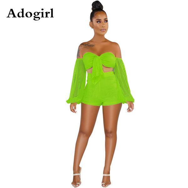 adogirl сетки лоскутное 2 шт. комплект лето спереди галстук без бретелек с длинным рукавом растениеводство топы+ брюки женские летние ночные, White
adogirl сетки лоскутное 2 шт. комплект лето спереди галстук без бретелек с длинным рукавом растениеводство топы+ брюки женские летние ночные, White