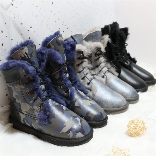 new arrival real sheepskin 2019 woman winter snow boots genuine sheepskin women boots women's shoes, Black
new arrival real sheepskin 2019 woman winter snow boots genuine sheepskin women boots women's shoes, Black