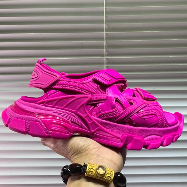 rose red sandals foam outsole comfortable or non-slip wear-resistant highest version couple models triple s 20ss track sandals, Black
rose red sandals foam outsole comfortable or non-slip wear-resistant highest version couple models triple s 20ss track sandals, Black
