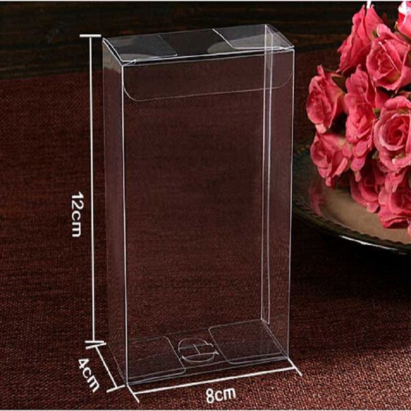 4x8x12cm plastic packing box birthday wedding gift packaging box clear pvc cosmetic bottle boxes
4x8x12cm plastic packing box birthday wedding gift packaging box clear pvc cosmetic bottle boxes