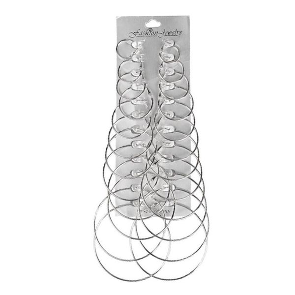 oversize big circle hoop earrings set for women simple punk style brincos round earrings party jewelry gift 6 /12 pairs /lot, Golden;silver
oversize big circle hoop earrings set for women simple punk style brincos round earrings party jewelry gift 6 /12 pairs /lot, Golden;silver