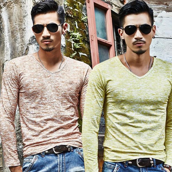 men casual t shirt cotton long sleeve o-neck silm fit t-shirt mens fashion solid color tshirt men's clothing m-3xl 2020, White;black
men casual t shirt cotton long sleeve o-neck silm fit t-shirt mens fashion solid color tshirt men's clothing m-3xl 2020, White;black