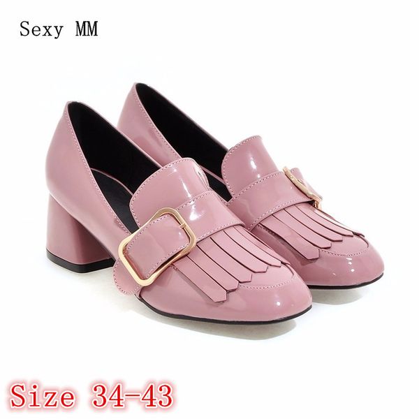 women oxfords career shoes square med high heels pumps woman med high heel shoes kitten heels size 34 - 40 41 42 43, Black
women oxfords career shoes square med high heels pumps woman med high heel shoes kitten heels size 34 - 40 41 42 43, Black