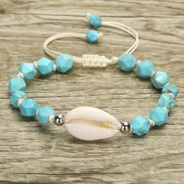 fashion handmade nature stone shell bracelet bangles bohemian hand-woven rope chain adjustable beads bracelet jewelry summer, Golden;silver
fashion handmade nature stone shell bracelet bangles bohemian hand-woven rope chain adjustable beads bracelet jewelry summer, Golden;silver