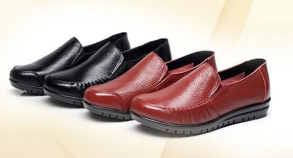 2020 women's shoes in spring and autumn with new style fashion slope heel round head mother shoes @aszx155, Black
2020 women's shoes in spring and autumn with new style fashion slope heel round head mother shoes @aszx155, Black