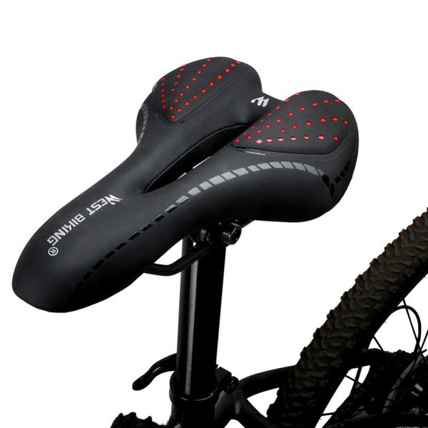 bike saddle silicone cushion pu leather surface silica filled gel comfortable cycling seat shockproof bicycle saddle
bike saddle silicone cushion pu leather surface silica filled gel comfortable cycling seat shockproof bicycle saddle