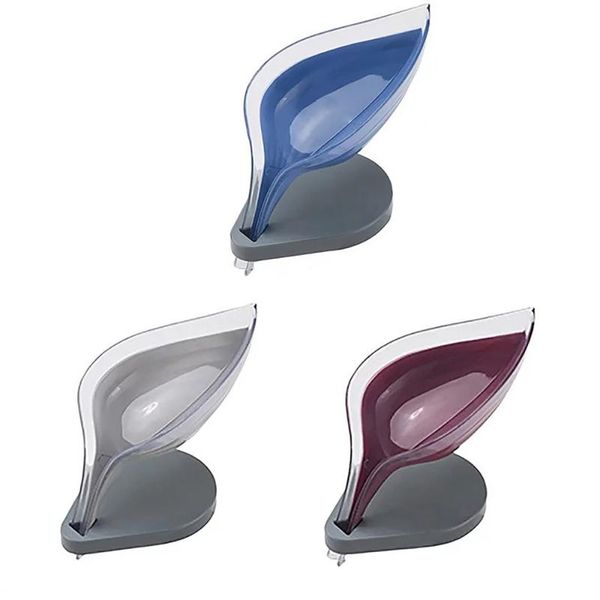 leafology decorative drainage soap holder soap holder storage container 3pcs / set 
leafology decorative drainage soap holder soap holder storage container 3pcs / set