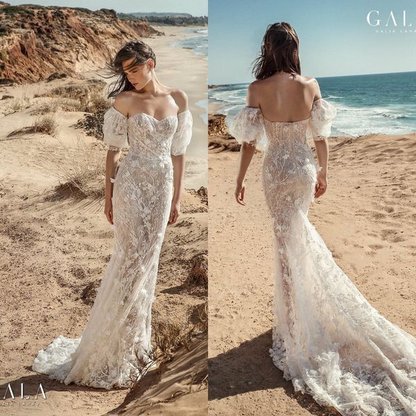 2020 new mermaid wedding dresses lace 3d floral applique sweep train sweetheart beach wedding dress bridal gowns custom made abiti da sposa, White
2020 new mermaid wedding dresses lace 3d floral applique sweep train sweetheart beach wedding dress bridal gowns custom made abiti da sposa, White