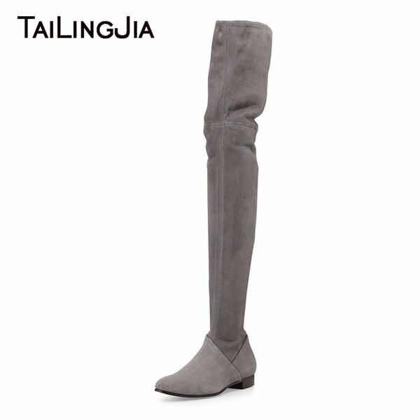 flat comfortable woman over knee boots gary faux suede pointed toe women boots black soft pu large size ladies new long
flat comfortable woman over knee boots gary faux suede pointed toe women boots black soft pu large size ladies new long