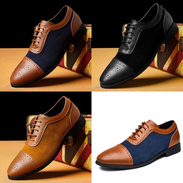 men's dress shoes 2019 new arrival formal business shoes men vitage design lace-up leather shoes, Black
men's dress shoes 2019 new arrival formal business shoes men vitage design lace-up leather shoes, Black
