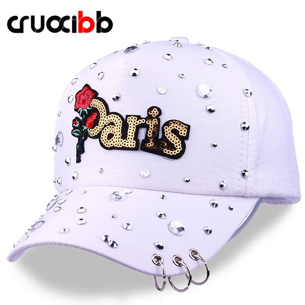 cruoxibb women's baseball cap embroidery rose sequins ring design fashion cap casquette girls street hat, Blue;gray
cruoxibb women's baseball cap embroidery rose sequins ring design fashion cap casquette girls street hat, Blue;gray