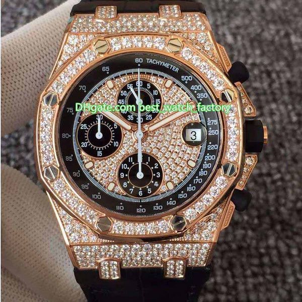 3 color 42mm offshore 18k rose gold full diamond bezel 26067bc.zz.d002cr.01 vk quartz chronograph workin mens watch watches, Slivery;brown
3 color 42mm offshore 18k rose gold full diamond bezel 26067bc.zz.d002cr.01 vk quartz chronograph workin mens watch watches, Slivery;brown