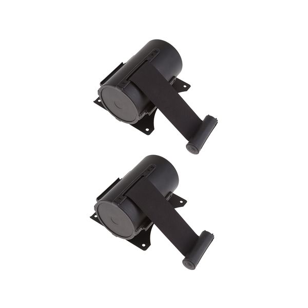 2 pcs 6.6ft black retractable wall barrier belt for bank station hospital post office theatre airport supermarket
2 pcs 6.6ft black retractable wall barrier belt for bank station hospital post office theatre airport supermarket