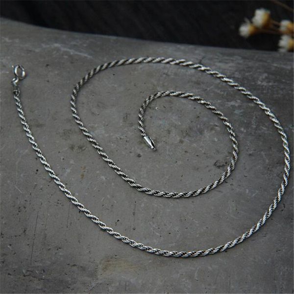 2mm 925 sterling silver rope chain necklace statement s925 silver twisted chain necklace 45cm 50cm 55cm 60cm 65cm 70cm 75cm
2mm 925 sterling silver rope chain necklace statement s925 silver twisted chain necklace 45cm 50cm 55cm 60cm 65cm 70cm 75cm