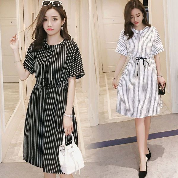 striped pregnant women breastfeeding dress summer fashion clothes pregnant women pregnancy feeding clothes, White
striped pregnant women breastfeeding dress summer fashion clothes pregnant women pregnancy feeding clothes, White