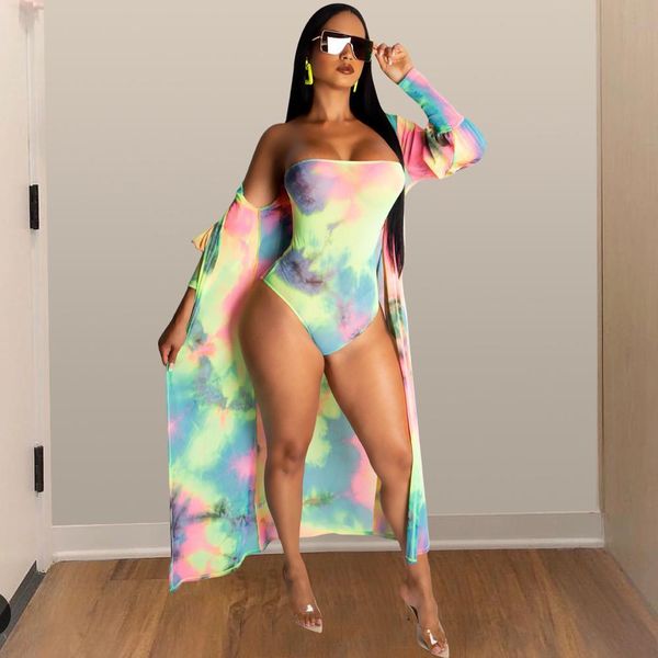 new cover ups summer women beach wear rainbow strapless bodysuit bikini 2pcs long sleeve cardigan swimsuit cover up bathingsuit, Blue;gray
new cover ups summer women beach wear rainbow strapless bodysuit bikini 2pcs long sleeve cardigan swimsuit cover up bathingsuit, Blue;gray