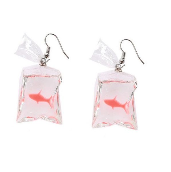 girls earrings funny fish in bag earrings, unique acrylic resin dangle earrings gift for girls women, Silver
girls earrings funny fish in bag earrings, unique acrylic resin dangle earrings gift for girls women, Silver