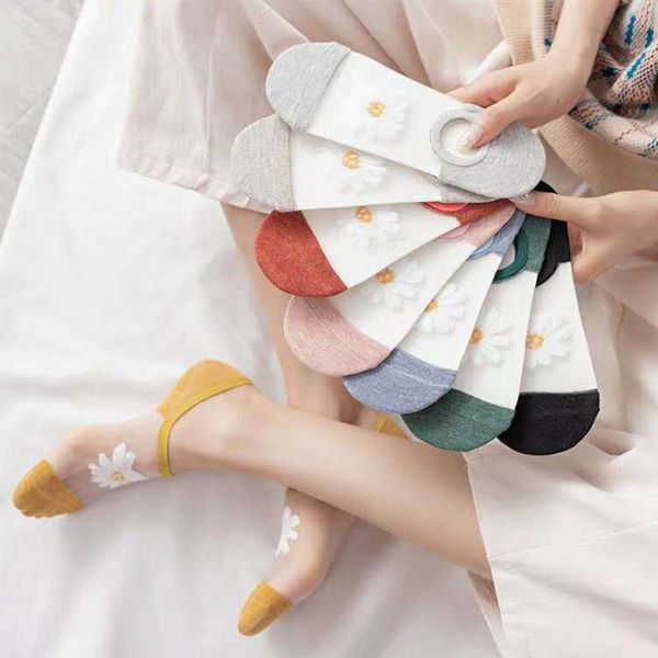 socks & hosiery ultra- thin silk for women spring summer cute daisy short shallow invisiable mesh transparent meias mulher, Black;white
socks & hosiery ultra- thin silk for women spring summer cute daisy short shallow invisiable mesh transparent meias mulher, Black;white