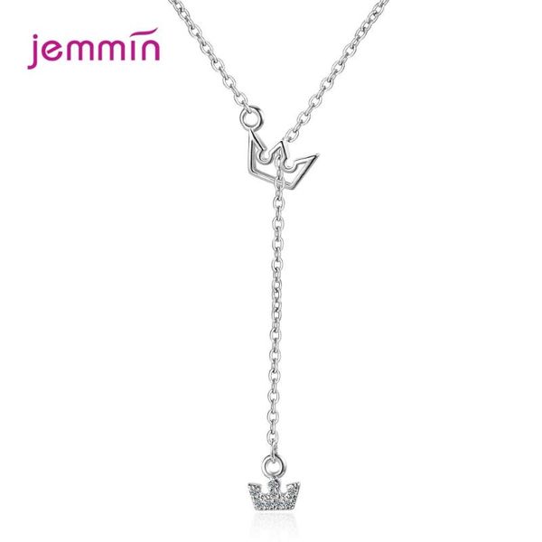 fashion s925 sterling silver crystal hollow double crown pendant chain necklace for women girls fashion jewelry princess gifts
fashion s925 sterling silver crystal hollow double crown pendant chain necklace for women girls fashion jewelry princess gifts