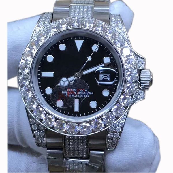 Black dial colorful diamond bezel luxury men watch with middle diamond trap tainle teel with luminou folding buckle
Black dial colorful diamond bezel luxury men watch with middle diamond trap tainle teel with luminou folding buckle