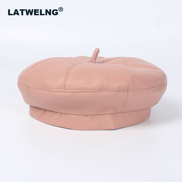2020 women pink leather beret hat autumn black cap fashion french hat flat caps winter for women wholesale dropshipping, Blue;gray
2020 women pink leather beret hat autumn black cap fashion french hat flat caps winter for women wholesale dropshipping, Blue;gray
