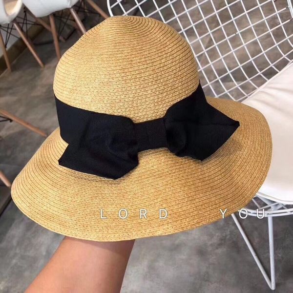 empty straw female uv-proof big edge shade sun straw sun hat bow beach hat, Blue;gray
empty straw female uv-proof big edge shade sun straw sun hat bow beach hat, Blue;gray