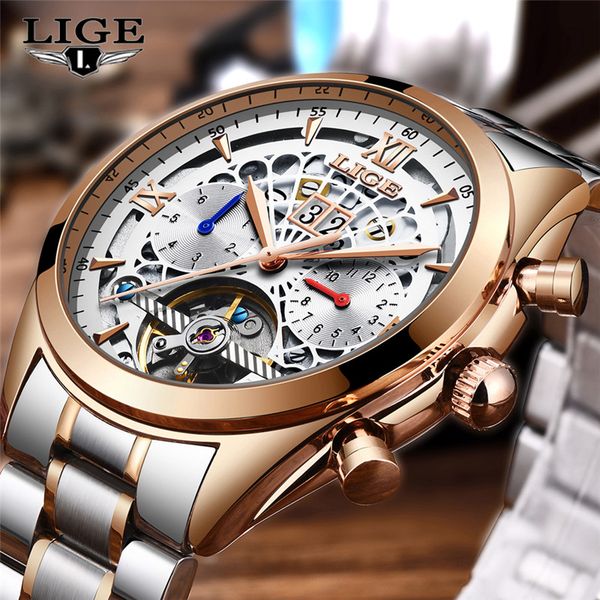 2019 новый lige top brand men watch man automatic self-wind из нержавеющей стали бизнес водонепроницаемый календарь механические часы часы, Slivery;brown
2019 новый lige top brand men watch man automatic self-wind из нержавеющей стали бизнес водонепроницаемый календарь механические часы часы, Slivery;brown