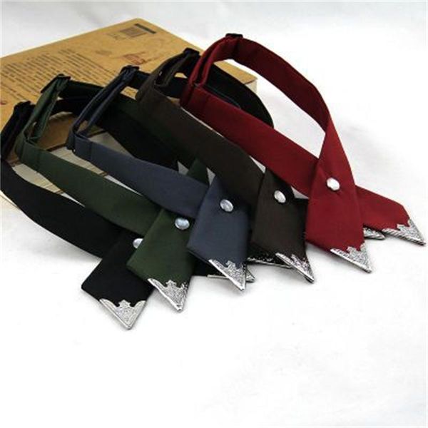 cross bow ties for men & women student solid business casual cross tie formal dress men wedding metal collar cross bowtie 2pcs, Black;gray
cross bow ties for men & women student solid business casual cross tie formal dress men wedding metal collar cross bowtie 2pcs, Black;gray