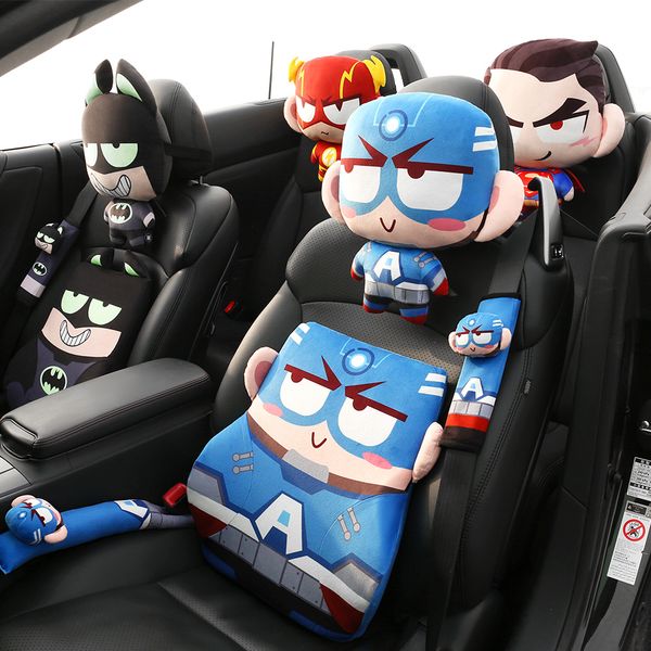 twocities cartoon marvel hero car headrests head pillow neck pillows support safety seat belts cover padding shoulder protector
twocities cartoon marvel hero car headrests head pillow neck pillows support safety seat belts cover padding shoulder protector