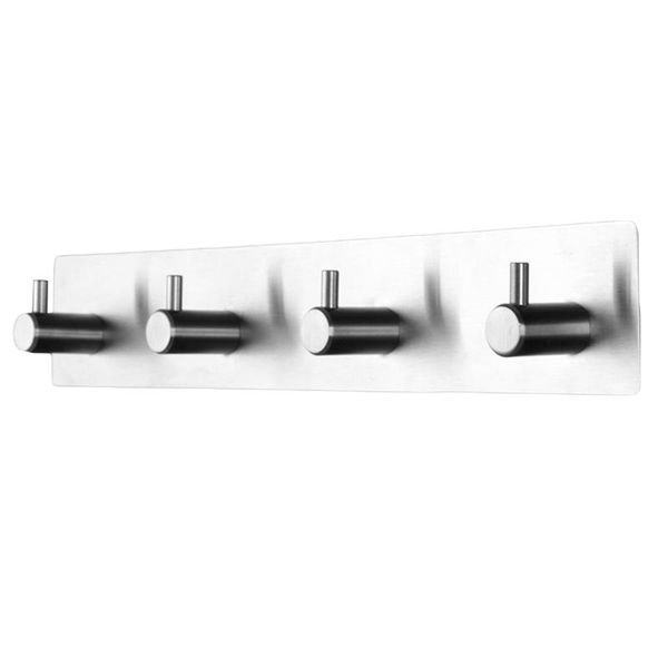 1pc durable towel multi hanger 4-hook rack stainless steel rail hook adhesive hook for bedroom bathroom
1pc durable towel multi hanger 4-hook rack stainless steel rail hook adhesive hook for bedroom bathroom