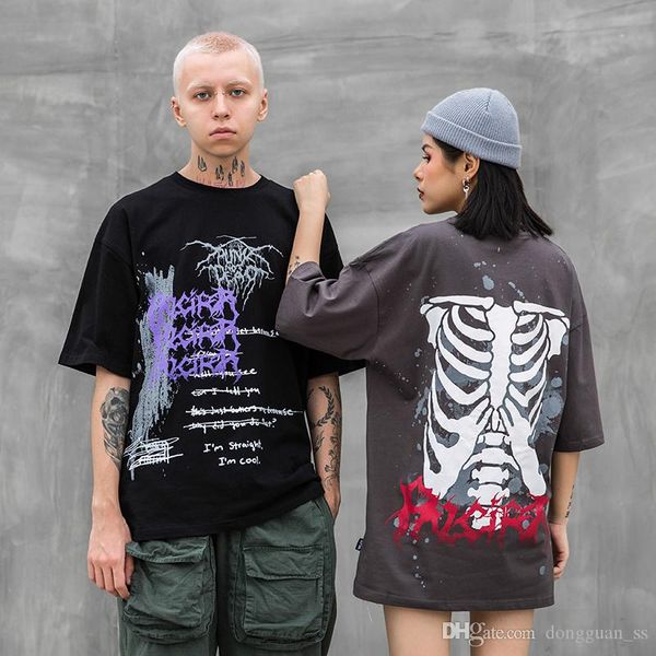 original oversize harajuku t shirt men and women short sleeve loose cotton summer tshirts o neck streetwear t-shirt, White;black
original oversize harajuku t shirt men and women short sleeve loose cotton summer tshirts o neck streetwear t-shirt, White;black