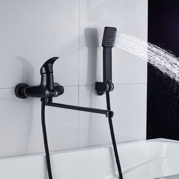 long outlet bathtub faucet wall mounted long nose bathtub sink mixers with hand shower plastic bracket black bronze
long outlet bathtub faucet wall mounted long nose bathtub sink mixers with hand shower plastic bracket black bronze