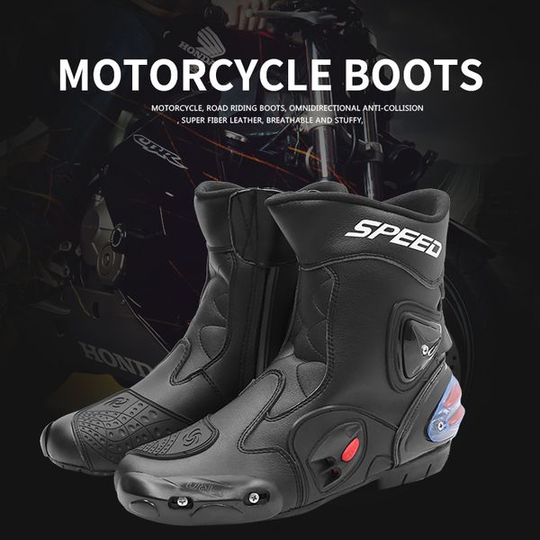 pro-biker скорости голеностопного сустава защитное снаряжение для мотоциклов сапоги мото обувь мотоцикл верхом гонки мотокросс сапоги black
pro-biker скорости голеностопного сустава защитное снаряжение для мотоциклов сапоги мото обувь мотоцикл верхом гонки мотокросс сапоги black