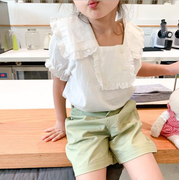 2020 new wholesale girls shirt fashion summer cotton lace girls blouse 1-7t ho704, White;black
2020 new wholesale girls shirt fashion summer cotton lace girls blouse 1-7t ho704, White;black