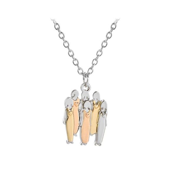 necklace two-six sisters pendan friends women handmade festival xams gift axyd, Silver
necklace two-six sisters pendan friends women handmade festival xams gift axyd, Silver