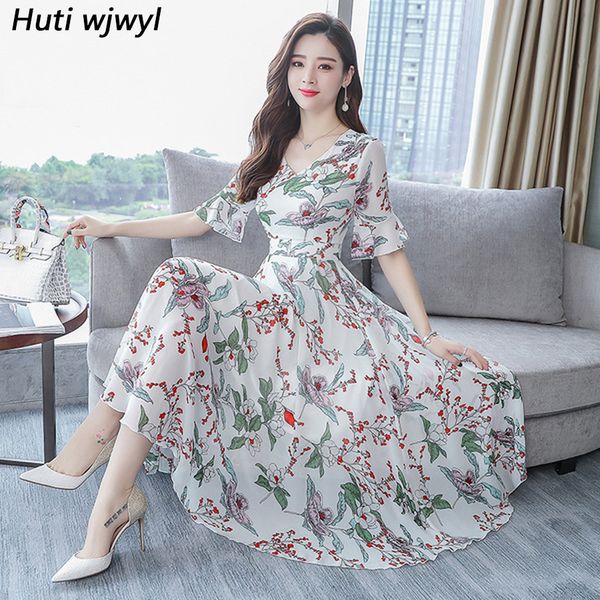 2019 floral chiffon beach long dress summer vintage 3xl plus size print boho midi sundress elegant women bodycon party vestidos, Black;gray
2019 floral chiffon beach long dress summer vintage 3xl plus size print boho midi sundress elegant women bodycon party vestidos, Black;gray