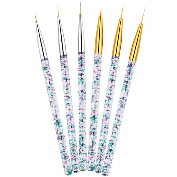 3pcs/set nail art transparent handle stripe line liner painting brush acrylic pattern drawing diy pen manicure tool
3pcs/set nail art transparent handle stripe line liner painting brush acrylic pattern drawing diy pen manicure tool